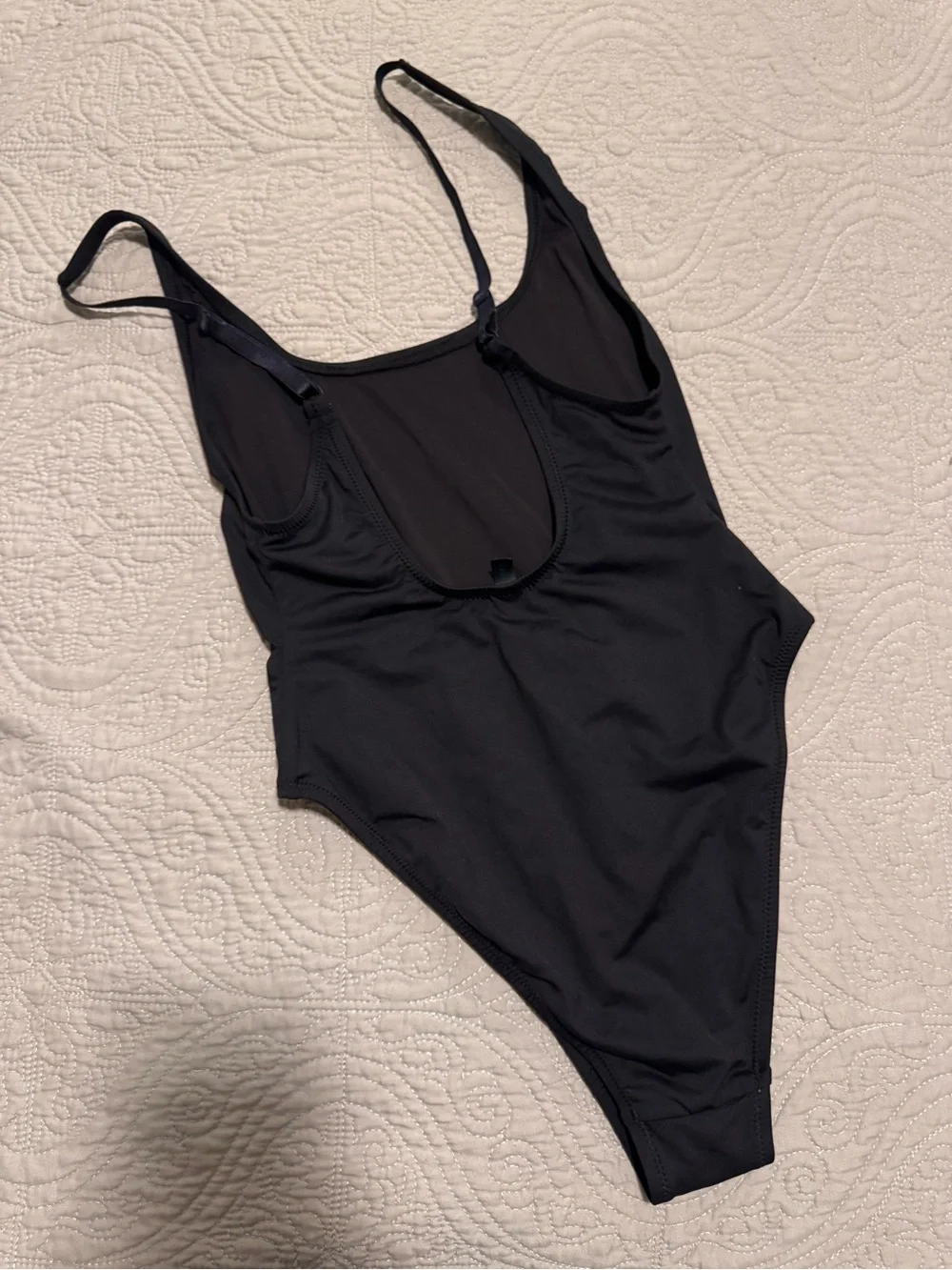 NWOT SKIMS Black One-Piece Swimsuit